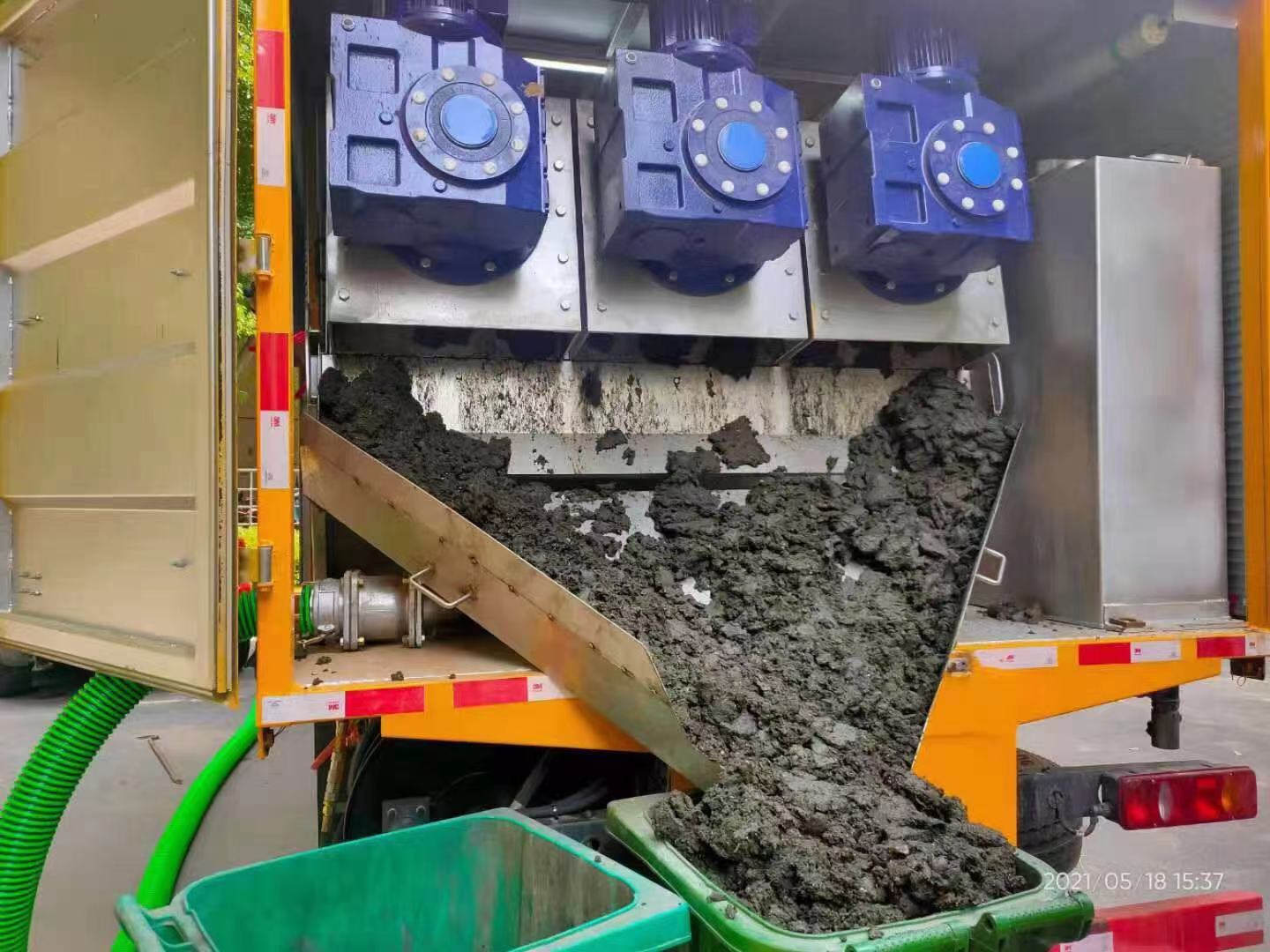 蒙自化粪池清掏城市维护站-泥浆净化干湿分离处理